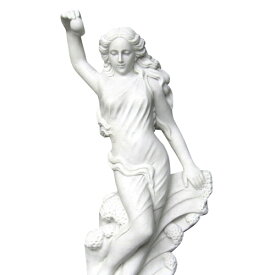 大理石彫刻 水の精 （60） 石像 女性像 インテリア ヴィーナス像 全高約60cm 乙女像 女神 ビーナス像 大理石 彫刻 オブジェ 置物