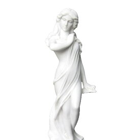 大理石彫刻 石像 月の女神 (60) 女性像 全高約60cm 乙女像 ヴィーナス像 インテリア 女神 ビーナス像 大理石 彫刻 オブジェ 置物