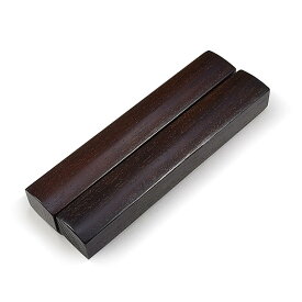 【音木】紫檀の木の音木6寸（長さ18センチ）日本製拍子木 戒尺 拍析