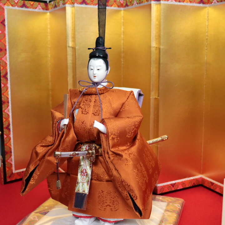 楽天市場】雛人形 ひな人形 おひなさま 平安雛幸 京九番 立雛 正絹  