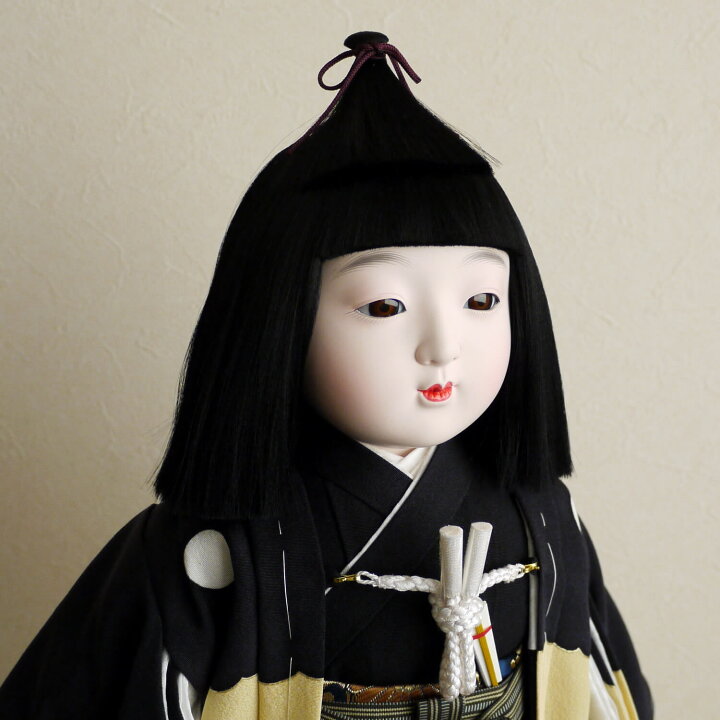 楽天市場】【7日間限定☆全品P10倍☆3/21-27】市松人形 元賀章介 12号 