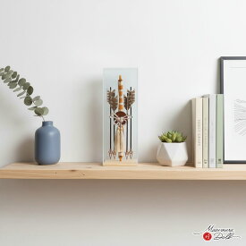 【3日間限定★P最大5倍★12/13-15】破魔弓 破魔矢 正月飾り ケース飾り おしゃれ かわいいインテリア 今どき 正月 男の子 上品 9号 破魔弓 バック和紙張り アクリルケース 竹製本藤巻弓矢 天然本キジ羽根 増村人形店 MMN1646