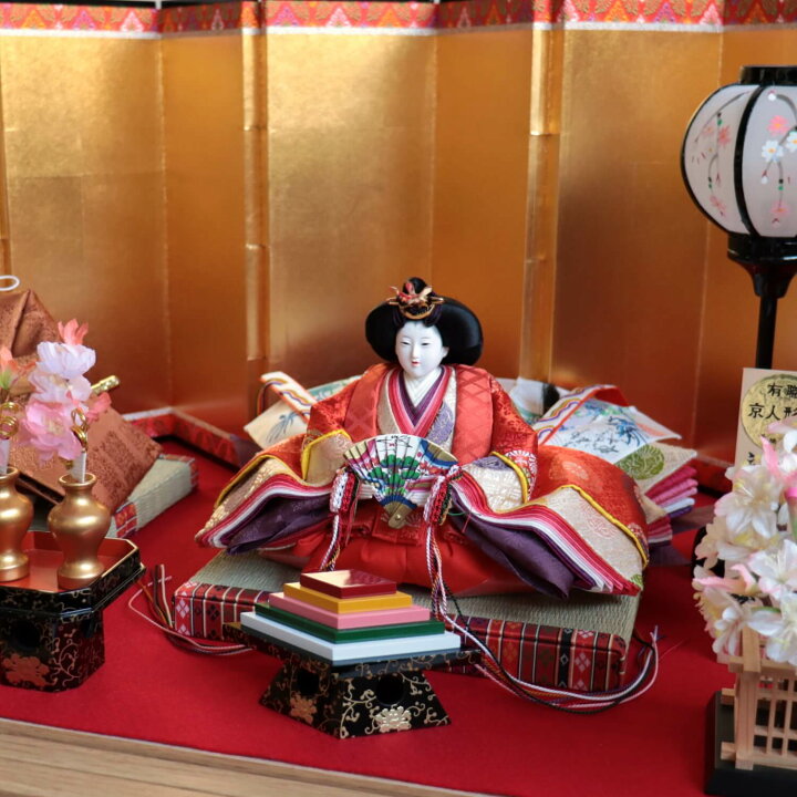 楽天市場】【7日間限定☆P5倍☆4/4-10】雛人形 コンパクト ひな人形 