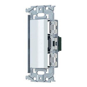 パナソニック(Panasonic) SO-STYLE ロングハンドルスイッチ・取付枠セット品 (ほたるスイッチC)(マットホワイト) WNSS53959W