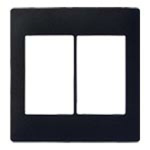 �p�i�\�j�b�N(Panasonic) ADVANCE(�A�h�o���X) �V���[�Y �ȈՑω΃X�C�b�`�v���[�g (2�A�p)(�}�b�g�u���b�N) WTA7326BK
