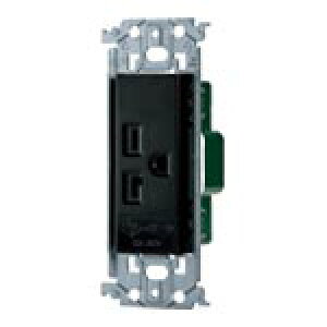 �p�i�\�j�b�N (Panasonic) 15A�E20A���p�����ڒn�R���Z���g(250V)(�����g�t)(�u���b�N) WTL19223B