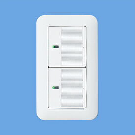 【全国一律送料込み】パナソニック(Panasonic) コスモワイド21 埋込スイッチセット (片切ほたる・ダブル) WTP50512SWP