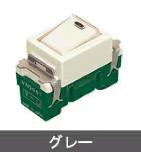 �p�i�\�j�b�N(Panasonic) �t���J���[�V���[�Y �����l�[���X�C�b�`B(�А�) WN5061H (�O���[)