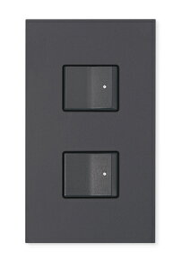 【送料込み】パナソニック(Panasonic) SO-STYLE埋込ほたるスイッチC(3路・片切両用・ダブル) WNS50522H(マットグレー)