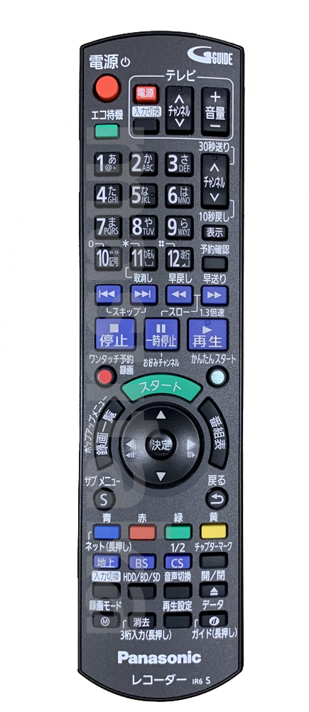 送料無料 常時在庫品 商品 記念日 パナソニック Panasonic BD DVDレコーダー DIGA 純正リモコン送信器 TZT2Q011218