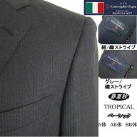 【Ermenegildo Zegna エルメネジルド ゼニア〜TROPICAL】【春夏秋】 ベーシックタイプ【A体】【AB体】【B…