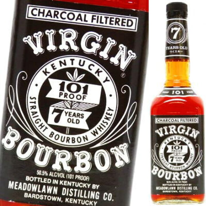 楽天市場】VIRGIN BOURBON ヴァージン バーボン 7年 50.5% 750ml終売品  