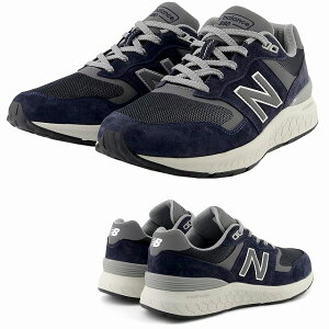 メンズニーカー NEW BALANCE ニューバランス ウォーキングシューズ Fresh Foam フレッシュフォーム Sampher MW880 v6 CB6(ネイビー)