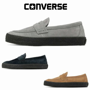 �����Y�X�G�[�h���[�t�@�[ �R���o�[�X converse CONVERSE CS ���[�t�@�[ 2 SK �u���b�N���m�N���[�� �L������ �O���[ CS LOAFER 2 SK