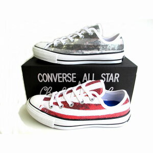 �������� �R���o�[�X �I�[���X�^�[ converse all star 100 �X�p���R�[�� USF OX ���b�h �V���o�[ ALL STAR 100 SPANGLE USF OX ���f�B�[�X �X�j�[�J�[