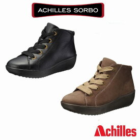 送料無料 Achilles アキレス ソルボ SORBO 468 SRL 4680 レディース カップインソール コンフォートシューズ　ウォーキングシューズ 幅広 靴 トラベルシューズ ブラック Nウォームグレー