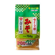 ますやみそ 香る母さんの味 合わせみそ （中甘）750g 合わせ味噌 味噌 みそ 国産 国産原料 国産米 味噌汁…