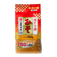 ますやみそ 香る母さんの味 麦みそ （中甘）750g 国産原料使用 麦味噌 味噌 みそ 国産 おすすめ 広島 人…