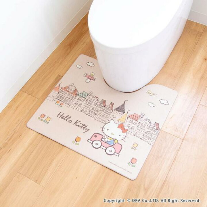 楽天市場】【値上前価格】 サンリオ 拭いてお手入れする マット55×60cm 