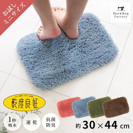 送料無料 1000円 ポッキリ 乾度良好 バスマット ピコ 約30×44cm 吸水 速乾 抗菌 防臭 限定 お試し バス マット 玄関マット 足ふきマット ふかふか 訳あり 無地 洗える 浴室マット お風呂 快適 ふわふわ サラサラ シンプル おしゃれ 北欧 かわいい オカ