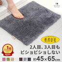 乾度良好 Dナチュレ バスマット 約45×65cm 吸水 速乾 抗菌 防臭 バス マット お風呂マット 玄関マット ふかふか 厚手…