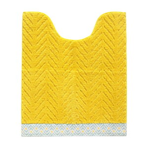 【最大2000円OFFクーポン】 アウラ ロング トイレマット 約75×63cm トイレ マット 北欧 おしゃれ かわいい ふわふわ 花 風水 ナチュラル 大判 洗える 洗濯 滑り止め ずれない 人気 インテリア オ