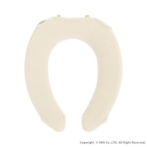 ミニョン 便座カバー (U型専用) トイレ 便座 カバー U型 普通 洗える おしゃれ あったか ふわふわ シンプル 無地 エコ