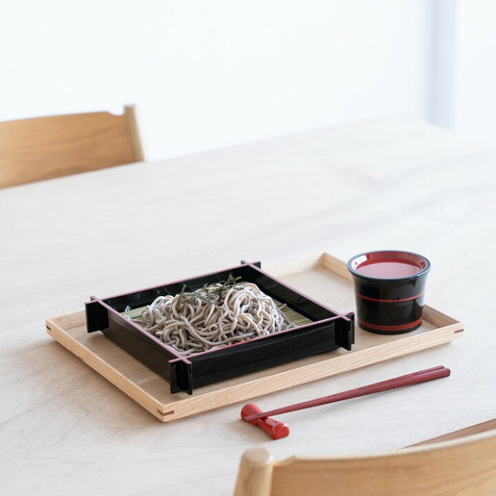 楽天市場 井桁そば皿 竹ス付き 山中漆器 山中塗 おそば ざるそば 生そば うどん皿 たけす タケス 天ぷら 和 涼しい 夏 冷たい 年越しそば おしゃれ 蕎麦皿 日本製 漆器のお店 山崎又一商店