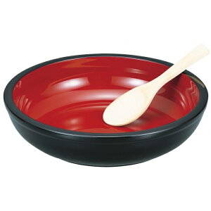 10.5四季彩盛鉢 竹製しゃもじ付き山中漆器 山中塗 ボール そば うどん そば打ち 大鉢 ちらし寿司 手巻き寿司 そうめん ひな祭り 結婚祝い 新築祝い