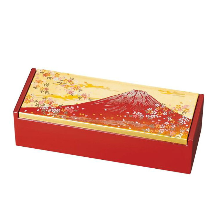 楽天市場】ジュエリーBOX 桜花赤富士山中漆器 山中塗 世界遺産 