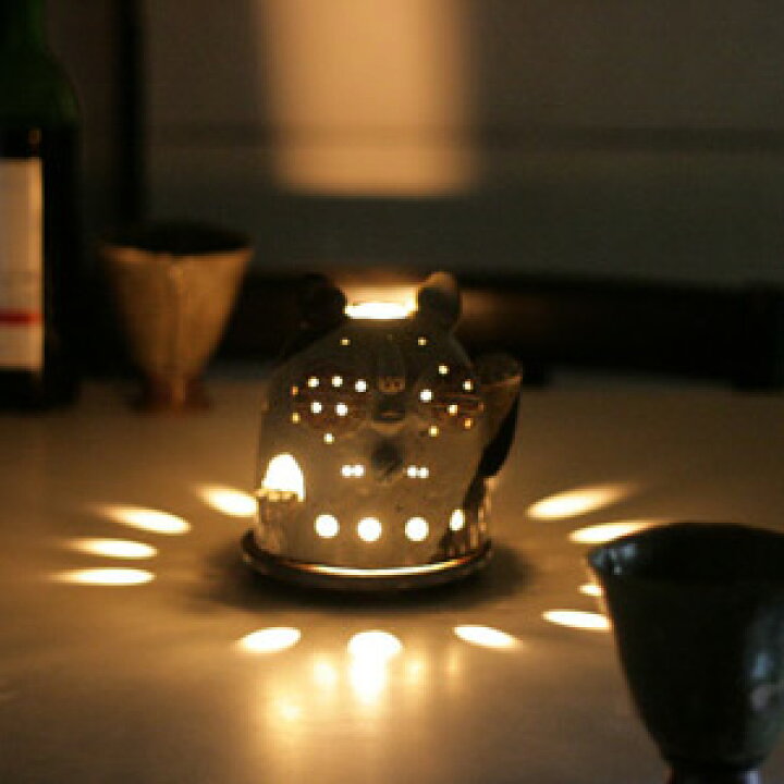 楽天市場】□キャンドルスタンドねこ□和食器 陶芸 陶芸作家 香立て  