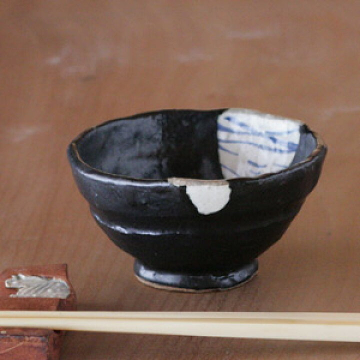 楽天市場】□黒釉ご飯茶碗□和食器 陶芸 美濃焼 粉引き ダイエット 
