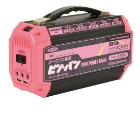 ◎〇【在庫限り終了品】日動工業 LPE-R250L ポータブル電源ピン・バン10.8V22500mAh※新品ですが、長期在庫品の為一部パッケージに汚れ・破損がある場合がございます。アウトレット品の為予めご了承ください。