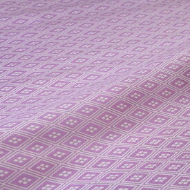 生地 布地 手芸 西陣織 はぎれ 三線菱 薄紫 シルク 巾60cm 金襴緞子正絹 端切れ 人形 衣装 和布 和風生地 和生地 長さ10cm単位