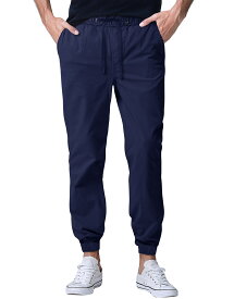 【送料無料】ツイル ジョガーパンツ メンズ ズボン 大きいサイズ テーパードパンツ パンツ カラーパンツズボン 黒 ネイビー ジョガーパンツ メンズ ファッション レディース