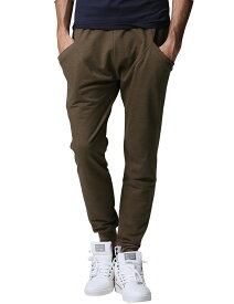 【予約販売商品】ジョガーパンツ メンズ スウェットパンツ スウェット スキニースリム カジュアルパンツ ルームウエア スポーツ ストレッチ ジョガー 裾ゴム入り 美脚 細身 ブラック グレー MATCH麻吉 送料無料