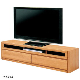 テレビボード TV台 テレビ台 AVボード ナチュラル ブラウン 引出し フルオープンレール 国産 完成品 送料無料