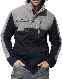 【送料無料】アウター メンズ 暖かい 暖 コート ピーコート コットン 服 物 カジュアル 中綿 アウター メンズファッション 大きいサイズ