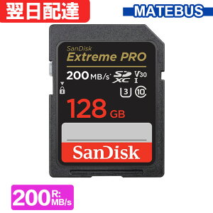_X[p[SALE |Cg2{^ SDXCJ[h 128GB SDJ[h SanDisk TfBXN Extreme Pro  R:200MB/s W:90MB/s class10 UHS-I U3 V30 4K Ultra HDΉ COpbP[W SDSDXXD-128G-GN4IN zB 