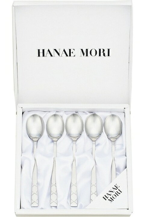楽天市場】HANAE MORI ハナエモリ コーヒースプーン5ピースセット 