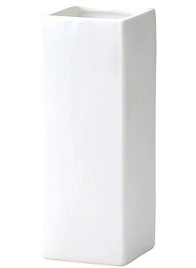 GREENHOUSE ホワイト スクエア 花入 高さ30cm 855-06-735 プレゼント ギフト 贈リ物 祝 お祝い 記念品