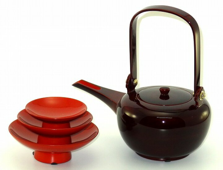 楽天市場】大雅堂(たいがどう) 輪島漆器 溜塗 屠蘇器セット【送料無料 
