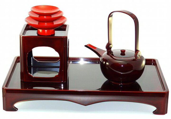 楽天市場】大雅堂(たいがどう) 輪島漆器 溜塗 屠蘇器セット【送料無料  