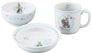 ピーターラビット 3ピースセット 子供用食器/キッズ用食器プレゼント ギフト 贈リ物 セット 新生活 北欧 雑貨 キッチン用品 食器 洋食器 キッチン 台所 お洒落 おしゃれ オシャレ 綺麗 キレ