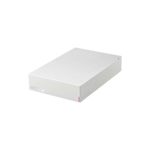 �o�b�t�@���[ BUFFALO USB3.2(Gen.1)�Ή��O�t��HDD 4TB �z���C�g HD-LE4U3-WB