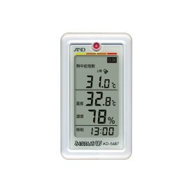 【法人限定】 日本緑十字社 くらし環境温湿度計 AD-5687 375338