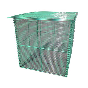 テラダ ゴミステーション GO-60 屋外ゴミ箱 テラダ 大型ゴミ箱 ゴミ収集ボックス ゴミ荒らし防止 ふた付き 大容量