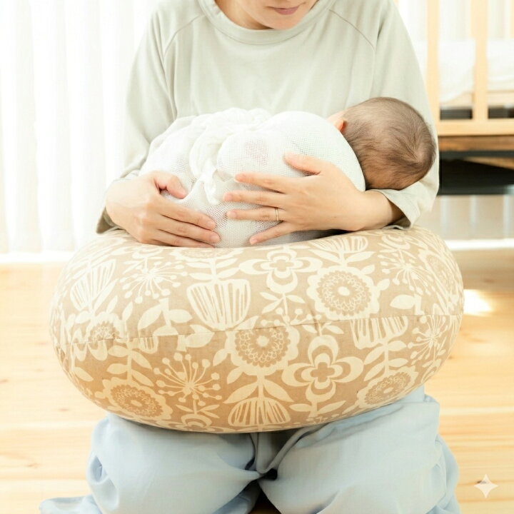 楽天市場】【クーポン使える】【公式】 授乳クッション あぐら用 