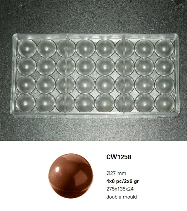 楽天市場】【30%OFF】【チョコレートワールド】CW1258 Φ27MM 32P 球 