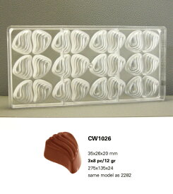 【40%OFF】【チョコレートワールド】CW1026 35x26x20MM 24P　三角形マトファー マトファ チョコレートワールド チョコレートモールド